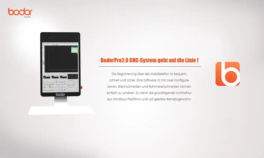 BodorPro2.0 CNC-System geht auf die Linie !
